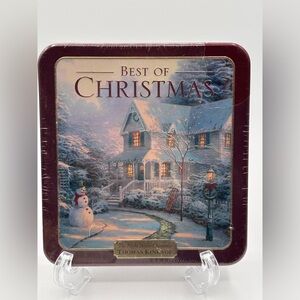 Thomas Kinkade Best Of Christmas 2 Music CDs Metal Box New Sealed